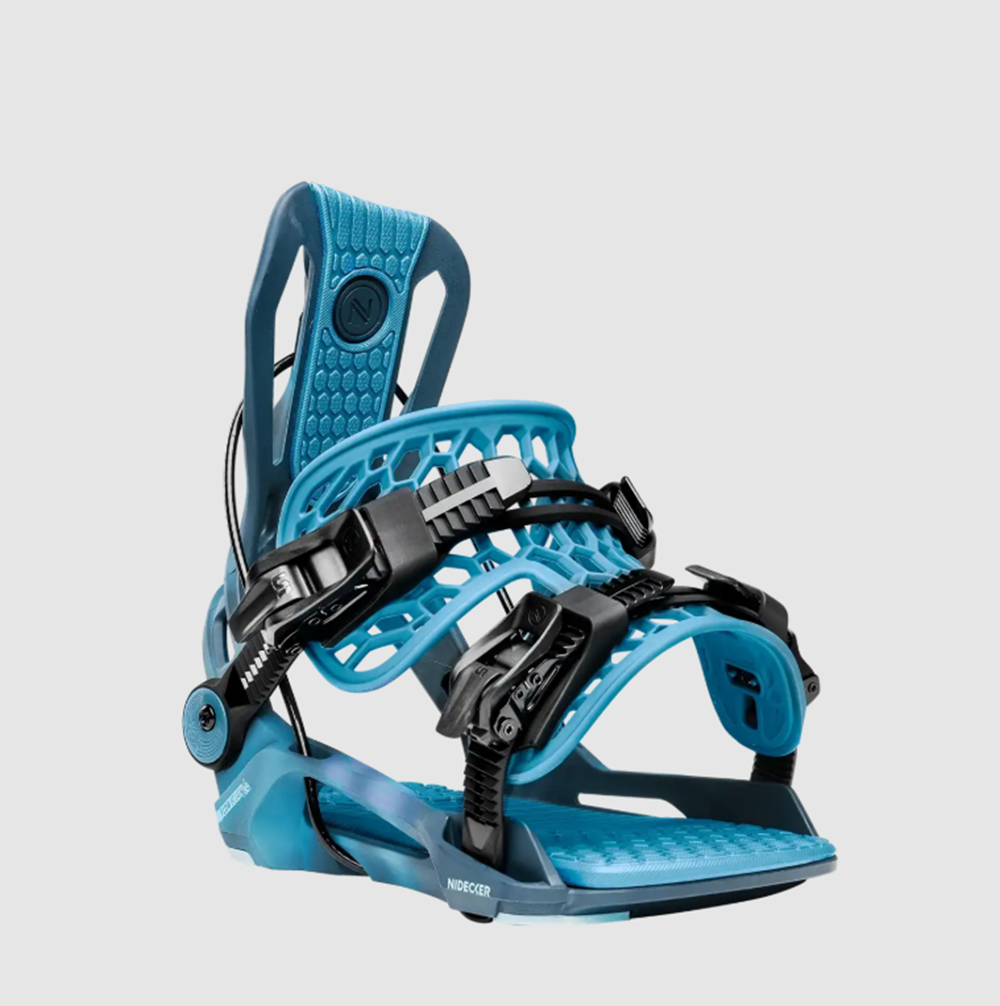 Nidecker Flow Fenix Bindings 2027 Cyber Blue Medium