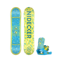 Nidecker Scamp Snowboard Complete w/ Bindings 2027 Blue Green 100