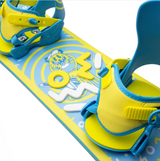 Nidecker Scamp Snowboard Complete w/ Bindings 2027 Blue Green 90