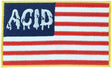ACID CHEMICAL FLAG PATCH 2"x4"