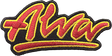 ALVA OG LOGO PATCH RED/YEL/BLK