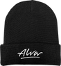 ALVA OG LOGO BEANIE BLACK/WHT