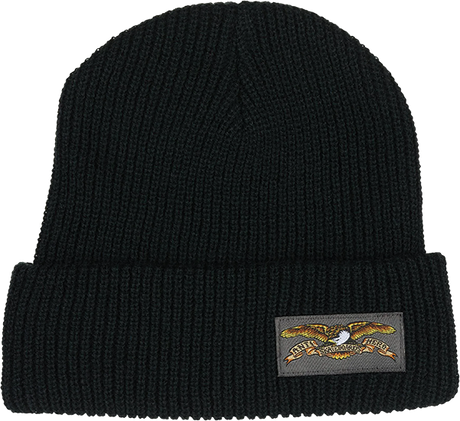 ANTI HERO FULL EAGLE LABLE CUFF BEANIE BLK