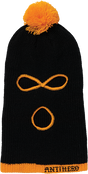 ANTI HERO POMSKI KNIT BALACLAVA BLACK/ORANGE