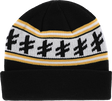 DEATHWISH GANG LOGO BEANIE BLK/YLW