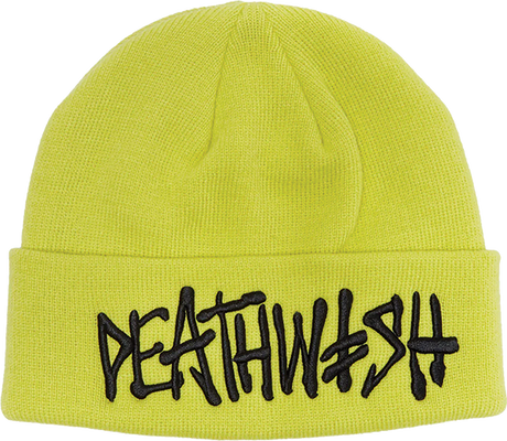 DEATHWISH OG DEATHSPRAY BEANIE YLW