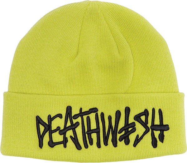 DEATHWISH OG DEATHSPRAY BEANIE YLW