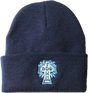 DOGTOWN CROSS LOGO BEANIE NAVY/BLUE CROSS