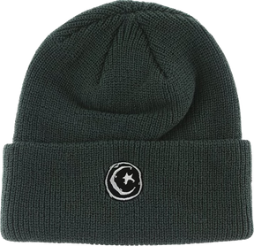 FOUND STAR & MOON BEANIE FOREST GREEN