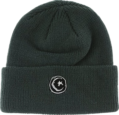 FOUND STAR & MOON BEANIE FOREST GREEN