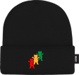 GRIZZLY TRINITY BEANIE BLACK