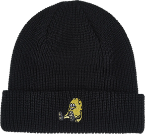 HEROIN EGG BEANIE BLK