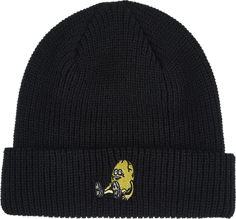 HEROIN EGG BEANIE BLK