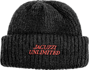 JACUZZI FLAVOR EMB BEANIE BLACK