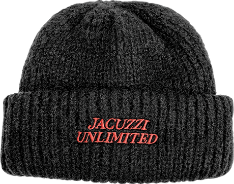 JACUZZI FLAVOR EMB BEANIE BLACK