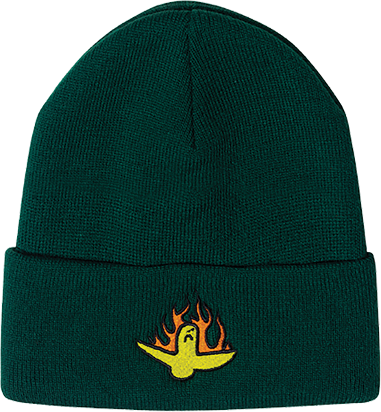 KRK FIRE BIRD BEANIE DARK GREEN