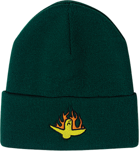 KRK FIRE BIRD BEANIE DARK GREEN