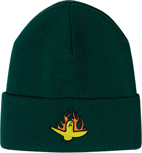 KRK FIRE BIRD BEANIE DARK GREEN