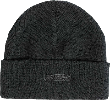 KROOKED MOONSMILE SCRIPT BEANIE BLK/BLK