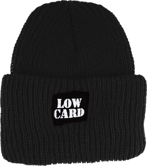 LOWCARD LONGSHOREMAN BEANIE BLACK