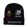 PRIMITIVE OUTSIDER BEANIE BLACK