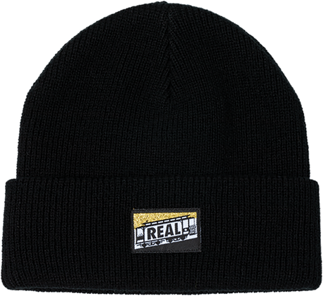 REAL TOUGH THREADS CUFF BEANIE BLACK