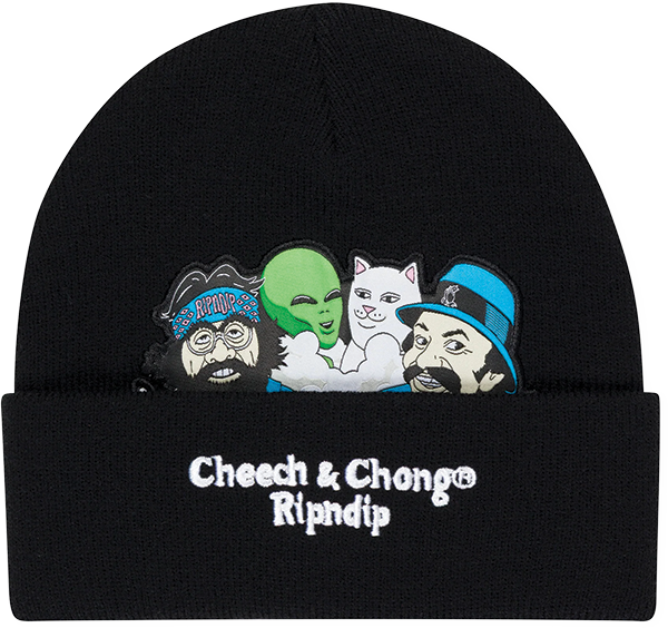 RIP N DIP RIDERS BEANIE BLACK