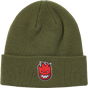 SPITFIRE BIGHEAD FILL CUFF BEANIE OLIVE/RED
