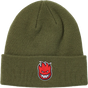 SPITFIRE BIGHEAD FILL CUFF BEANIE OLIVE BLACK RED