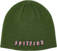 SPITFIRE OLD E BEANIE OLIVE/RED