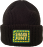 SHAKE JUNT BOX LOGO PATCH BEANIE BLK