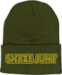SHAKE JUNT STRETCH LOGO BEANIE GREEN