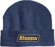 SLAPPY OG LOGO BEANIE NAVY