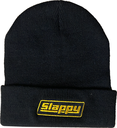 SLAPPY OG LOGO BEANIE BLACK
