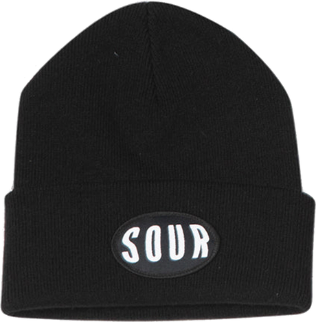 SOUR GM BEANIE BLACK