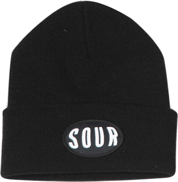 SOUR GM BEANIE BLACK