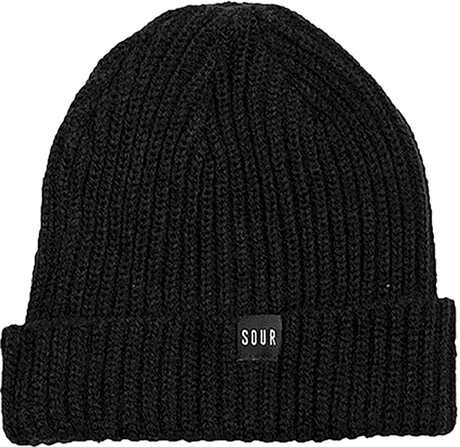 SOUR SWEEPER BEANIE BLACK