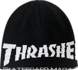 THRASHER SKATE MAG SKULLY BEANIE BLACK