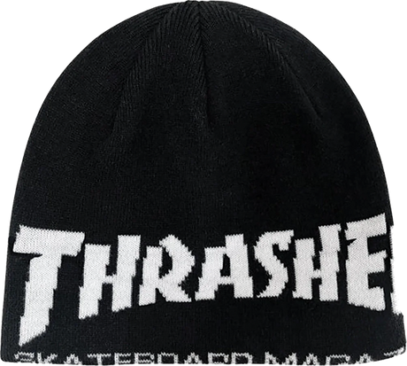 THRASHER SKATE MAG SKULLY BEANIE BLACK