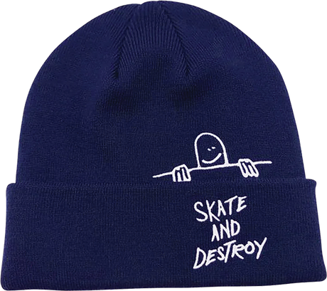THRASHER GONZ SAD BEANIE NAVY