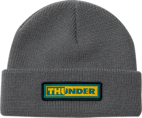THUNDER BOLTS PATCH BEANIE GREY
