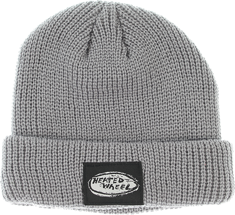 THE HEATED WHEEL OVAL BEANIE GREY