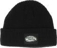 THE HEATED WHEEL OVAL BEANIE BLACK