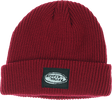 THE HEATED WHEEL OVAL BEANIE BURGUNDY