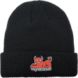 TOY MACHINE DEVIL CAT DOCK BEANIE BLACK