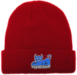 TOY MACHINE DEVIL CAT DOCK BEANIE RED