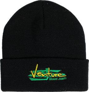 VENTURE SHAKE JUNT PAID CUFF BEANIE BLACK