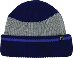 WKND STRIPE BEANIE BLUE