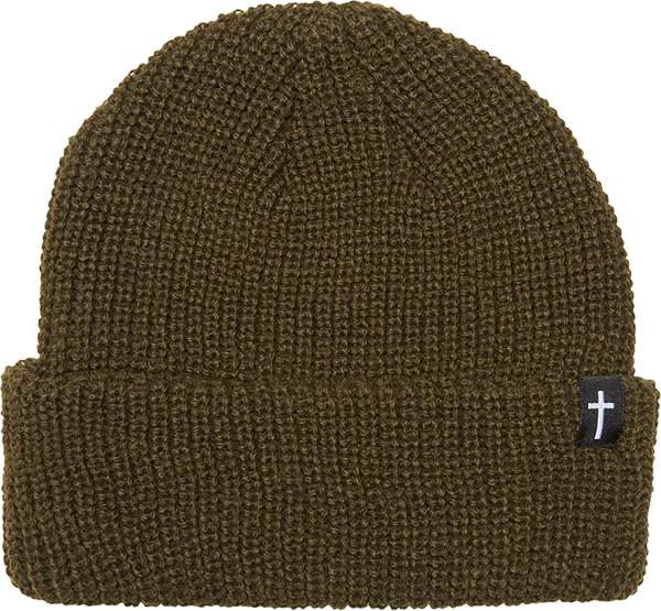 ZERO JT SIGNATURE CROSS BEANIE OLIVE