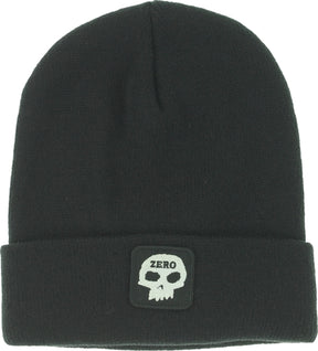 ZERO SKULL PATCH BEANIE-BLK